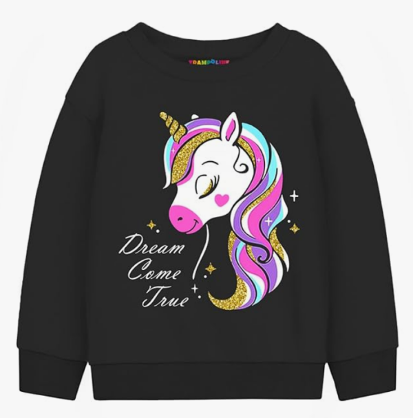 Girls Unicorn Sweatshirt