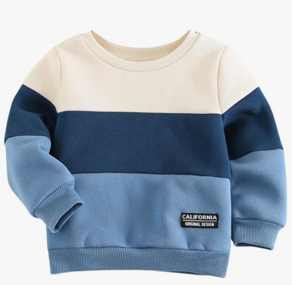 Boys' California Original Design Color-Block Sweatshirt