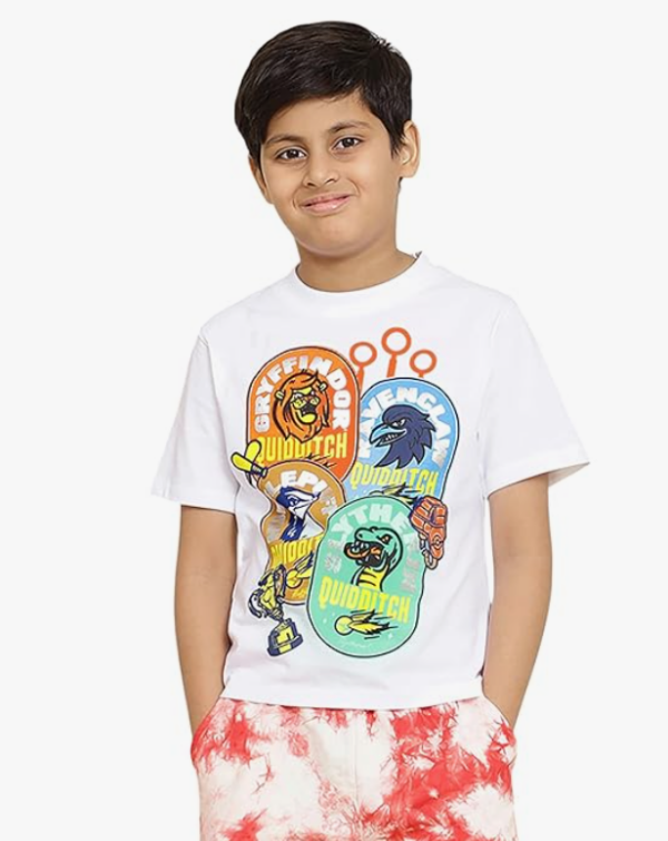 Boys' Harry Potter Quidditch House Graphic T-Shirt