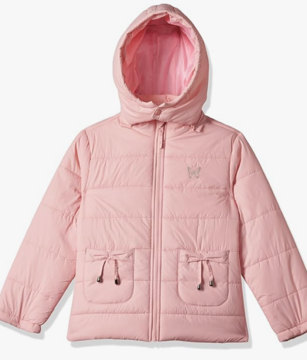 Girls' Hooded Puffer Jacket